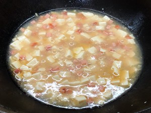 “火腿虾皮豆腐羹”超级无敌鲜！！低脂低油，很适合小孩子和老人～