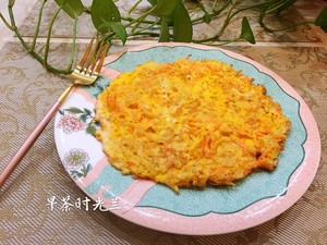 海米胡萝卜煎蛋
