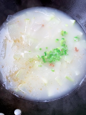 秋季养生－冬瓜海米汤