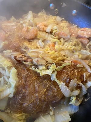 虾干（海米）瑶柱粉丝大白菜