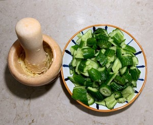 海米拌黄瓜