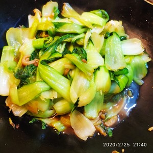 海米烧油菜（鲜）