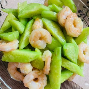 黄瓜炒虾仁