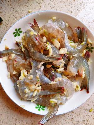 【生酮版】蒜香黄油虾仁