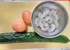 黄瓜虾仁?