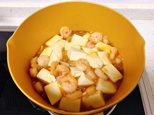 虾仁豆腐?