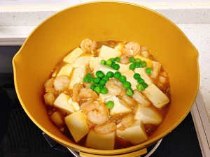 虾仁豆腐?