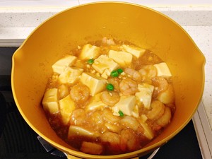 虾仁豆腐?