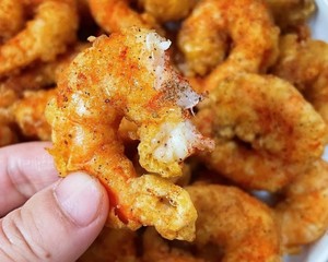 好吃到吮手指的椒盐虾仁