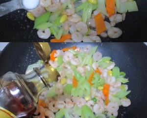 ㊙️巨好吃的西芹炒虾仁，减肥减脂必学菜谱，狂瘦脂必学菜谱，狂瘦！