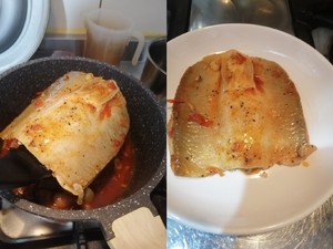 黑胡椒蕃茄煮虱目魚肚