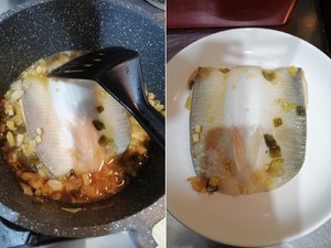 下飯?剝皮辣椒鳳梨煮虱目魚肚［菠萝］