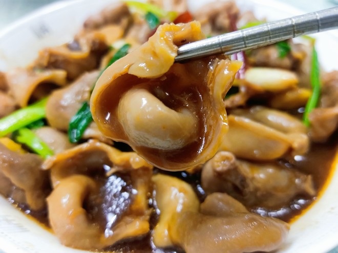 高温爆炒鱼肚