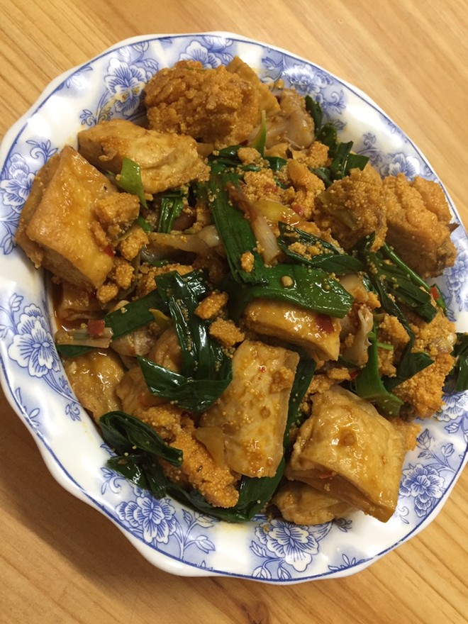 鱼籽烧豆腐最家常的做法