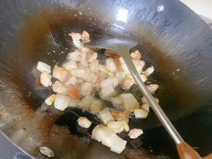 鱿鱼干炒高丽菜