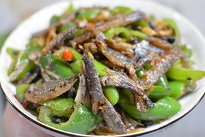 青椒炒巴浪鱼干