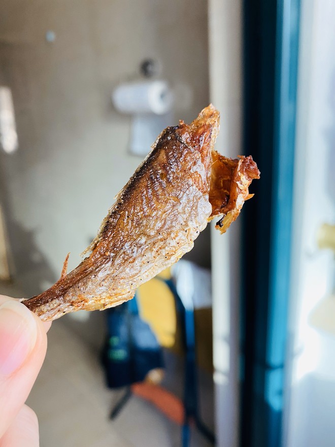 烤箱烤小鱼干