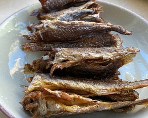 烤箱烤小鱼干