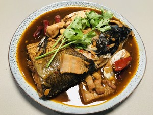 鱼头泡饼 炖鱼头（家庭版旺顺阁）