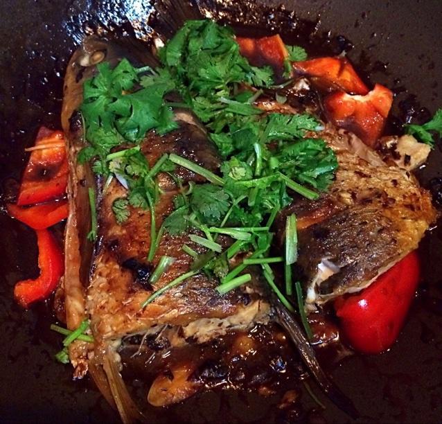 豆豉烧鱼