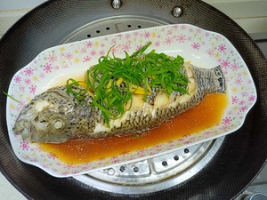 清蒸淡水石斑鱼
