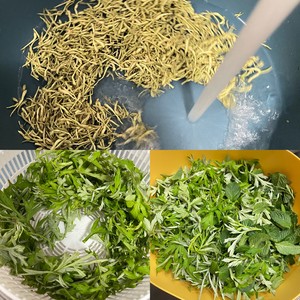自制金银花艾草薄荷膏【超详细教程】
