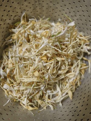 自制金银花干