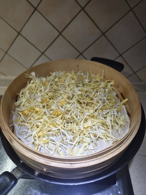 自制金银花干