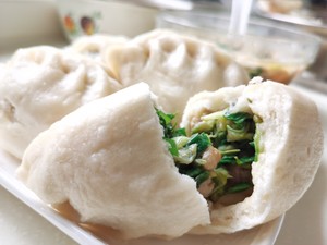 槐花包子