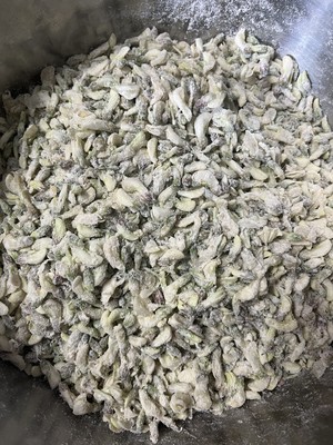 我最爱的炒洋槐花（附蒸法，非常松散）