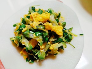 槐花三鲜饺子