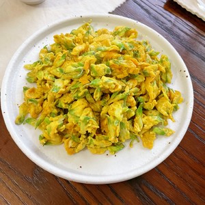春日限定槐花炒鸡蛋