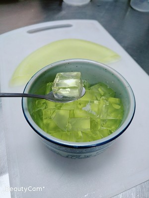 茉莉菊花冻~白凉粉版