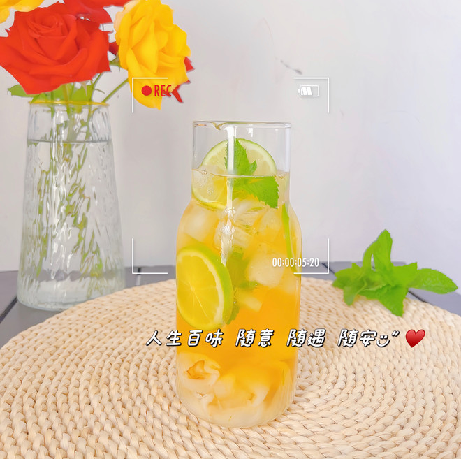 荔枝茉莉茶