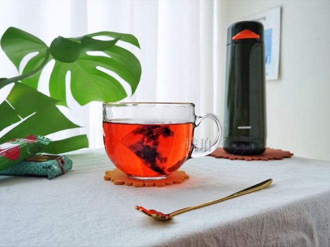 快手冲泡｜陈皮洛神花茶