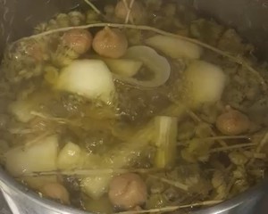 海底椰菊花雪梨膏(清热解毒)
