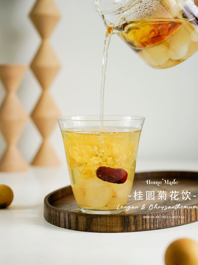 桂圆菊花饮·趁热喝！