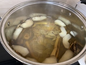 海底椰菊花雪梨膏