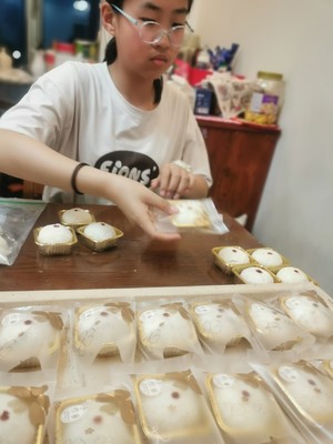 甜度刚刚好的玫瑰饼