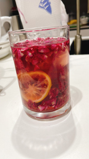 玫瑰柠檬蜜（冻龄茶）