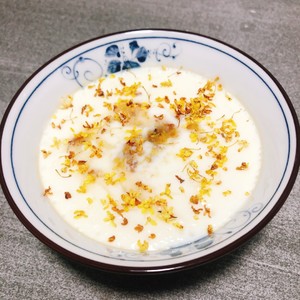 糖桂花炖奶