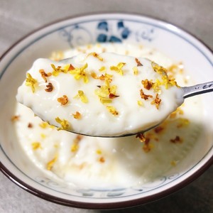糖桂花炖奶