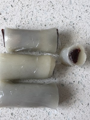 十分钟搞定超正宗的桂花条头糕，零失败！过夜不变硬，豆沙糯米卷
