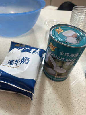 桂花椰奶冻
