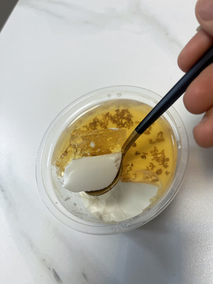 桂花椰奶冻