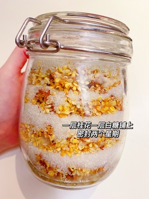 奶奶教我做的桂花蜜 满屋飘香 一次就成功了