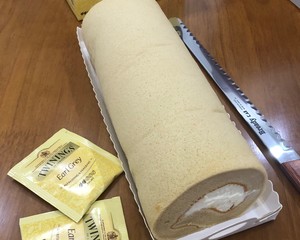 香气四溢的伯爵红茶蛋糕卷