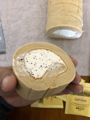 香气四溢的伯爵红茶蛋糕卷