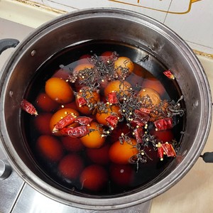 家庭版五香茶叶蛋