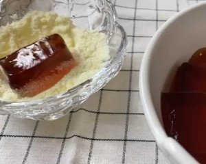 Q弹爽口红茶冻